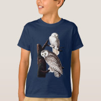 Audubon Snowy Owl Shirt, Youth
