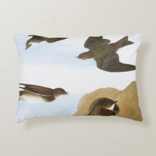 Audubon: Swallows Accent Pillow