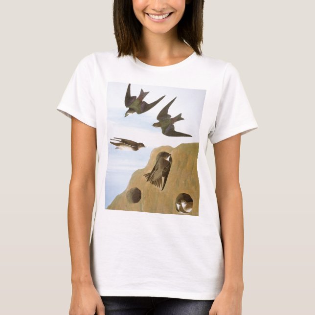 Audubon: Swallows T-Shirt (Front)