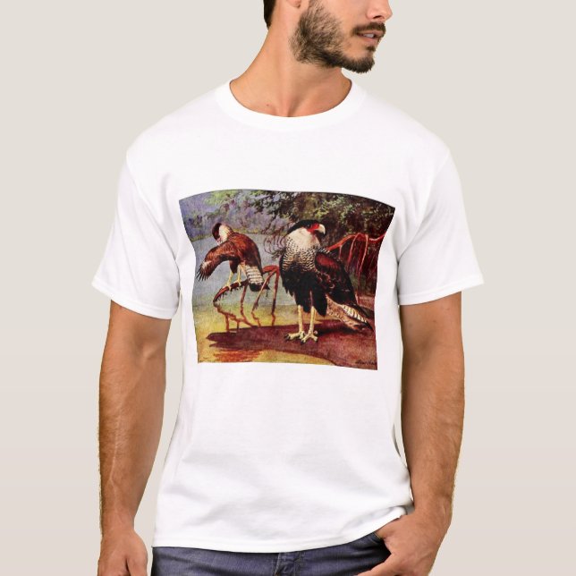 Audubon's Crested Caracara, 2 ages T-Shirt (Front)
