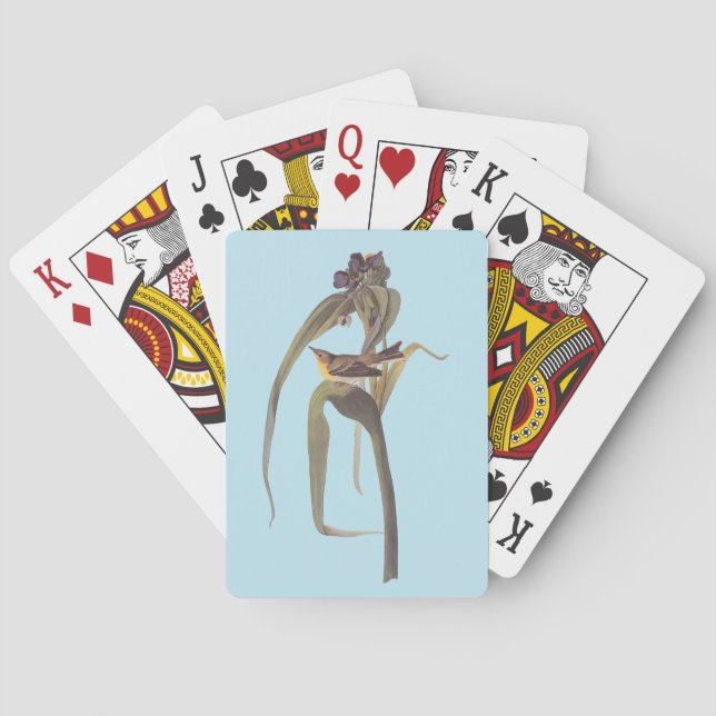 Audubon's Vigour's Vireo Songbird Playing Cards (Back)