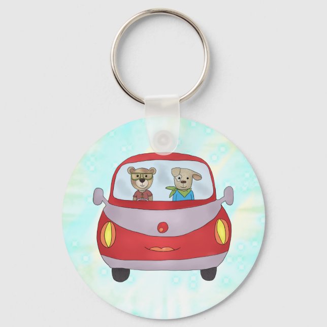 Auf und Davon Schlüsselanhänger Keychain (Front)