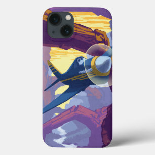 Augerin Canyon Illustration iPhone 13 Case