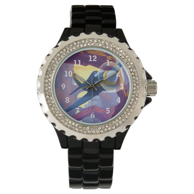 Augerin Canyon Illustration Watch (Front)