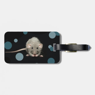 Augie - Rat Luggage Tag