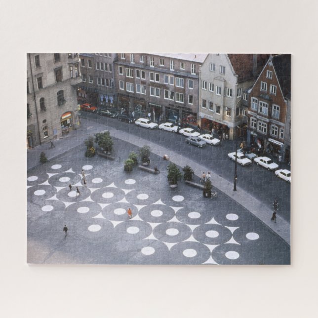 Augsburg Germany Aerial 1971 Jigsaw Puzzle (Horizontal)