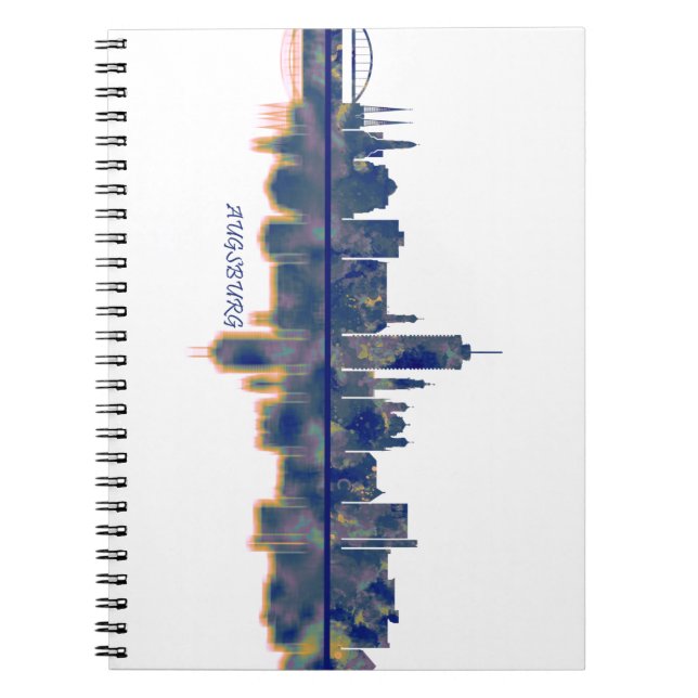Augsburg Skyline Notebook (Front)