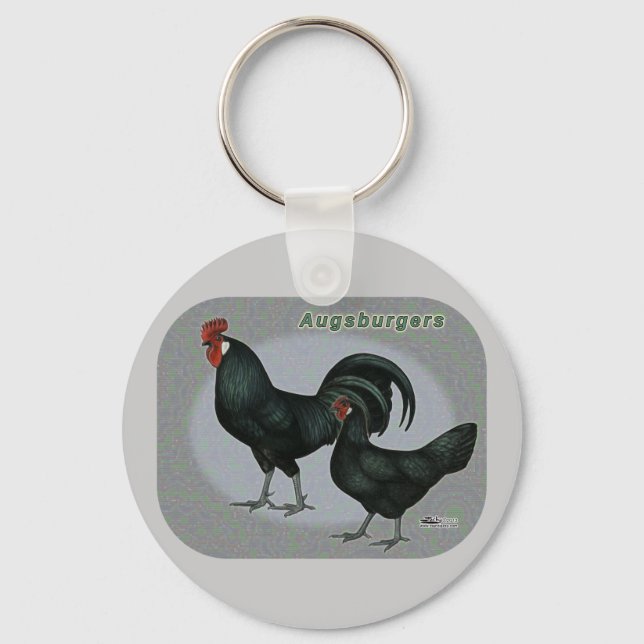 Augsburger Fowl Keychain (Front)