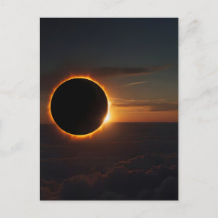 August 12 2026 total solar eclipse greenland holiday postcard