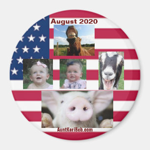 August 2020 magnet