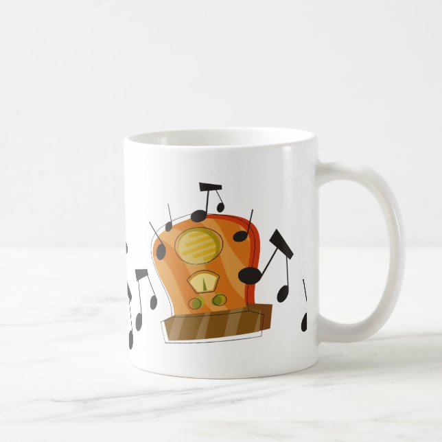 August 20th, National Radio Day Coffee Mug (Right)