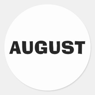 August Ad Lib White Sticker by Janz