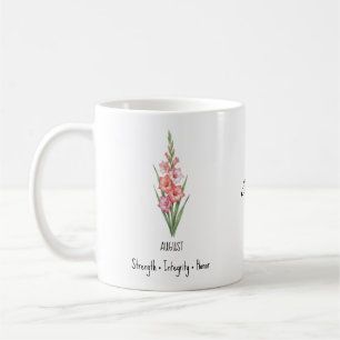 August Birth Flower Mug – Gladiolus