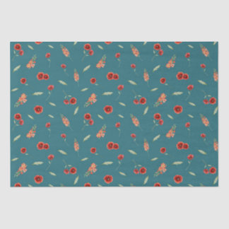 August Birth Month Flowers Poppy Gladiolus Tissue Paper