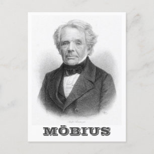 August Ferdinand Möbius Postcard