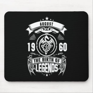 August Gift   1960 The Birth Of The Legends Mouse Pad