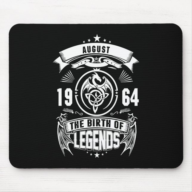 August Gift | 1964 The Birth Of The Legends Mouse Pad (Front)