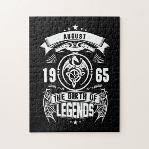 August Gift 1965 The Birth Of The Legends Jigsaw Puzzle