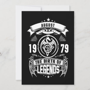 August Gift   1979 The Birth Of The Legends Holiday Card