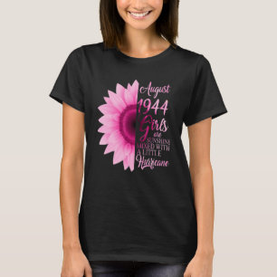 August Girl 1944 78 Years Of Being Sunshine Mixed T-Shirt