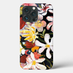 August Macke painting, Carpet of Flowers, iPhone 13 Pro Case