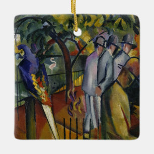 August Macke   Zoological Garden I Ceramic Ornament