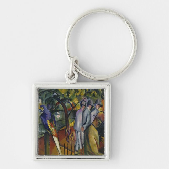 August Macke | Zoological Garden I Keychain (Front)