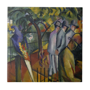 August Macke Zoological Garden I Tile