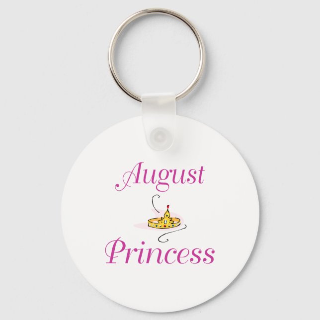 August Princess Keychain (Front)