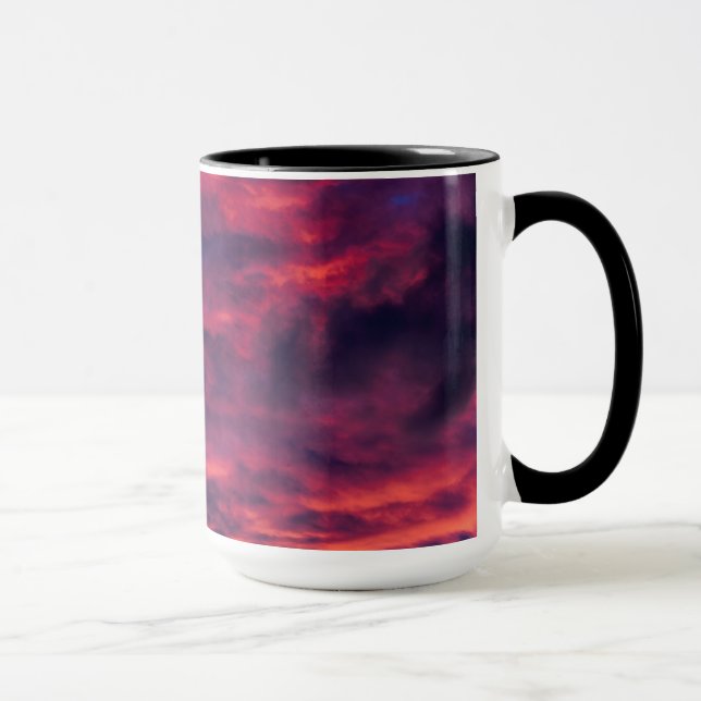 august red coffee mug (Right)
