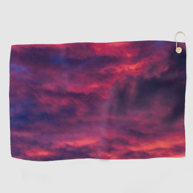 august red golf towel (Horizontal)