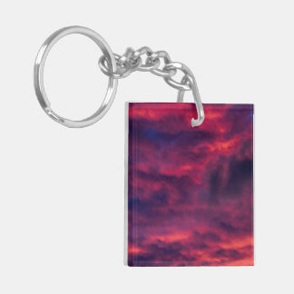 august red keychain