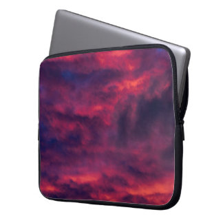 august red laptop sleeve