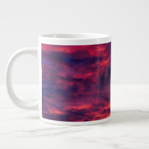 august red large coffee mug