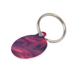 august red pet tag