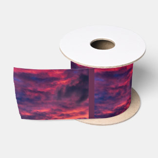 august red satin ribbon