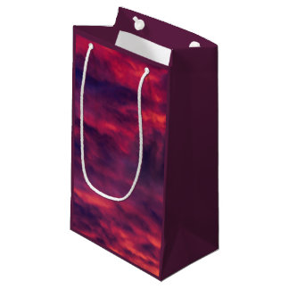 august red small gift bag