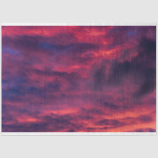 august red tissue paper