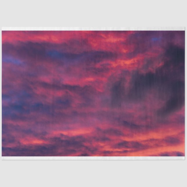 august red tissue paper (Front)