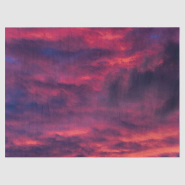 august red tissue paper (Front)