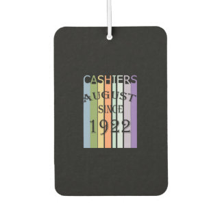 AUGUST SINCE 1922 Cashiers Air Freshener