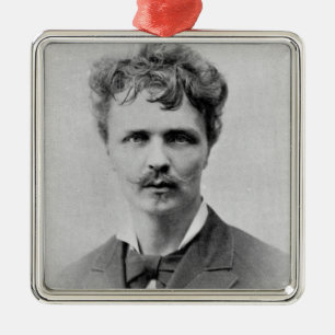August Strindberg, 1st January, 1884 Metal Ornament