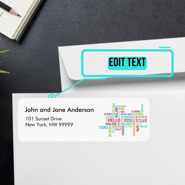 August Themed Personalized Address (Please enjoy our mailing labels. There is one for every month.)