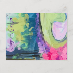 Augusta 2024 Watercolor Postcard