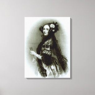 Augusta Ada Byron  Countess of Lovelace Canvas Print