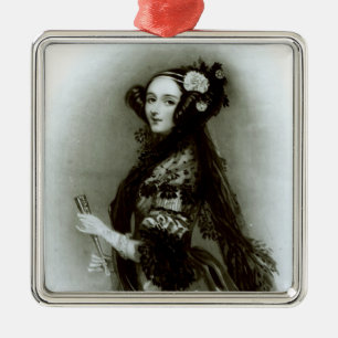 Augusta Ada Byron Countess of Lovelace Metal Ornament