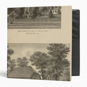 Augusta Church Stuart residence Binder