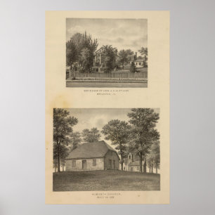 Augusta Church Stuart residence Poster