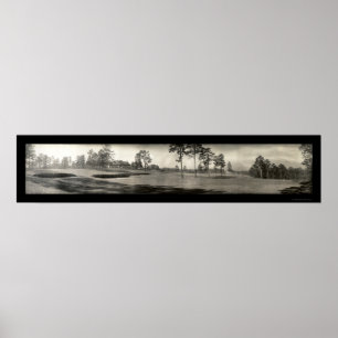 Augusta Country Club Photo 1909 Poster