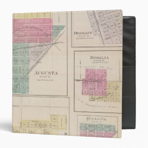 Augusta, Degraff, Ottumwa and Aliceville, Kansas Binder